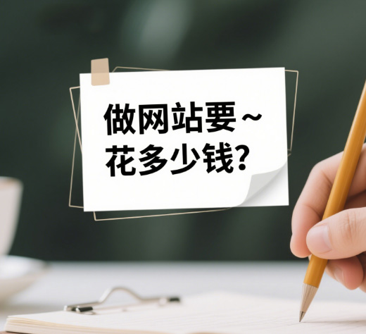 做网站多少钱